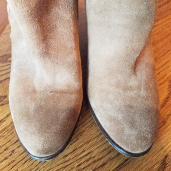 Steve Madden Compass fringe light brown suede booties 10 - Picture 10 of 10